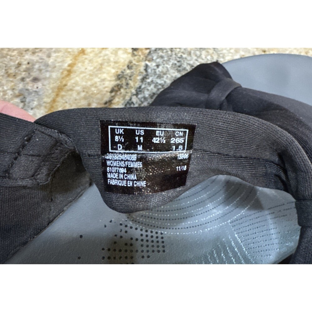 Clark’s Sandals Women’s Size 11 Black Cloudsteppers Cushion Wedge Heel Strappy - Picture 5 of 6